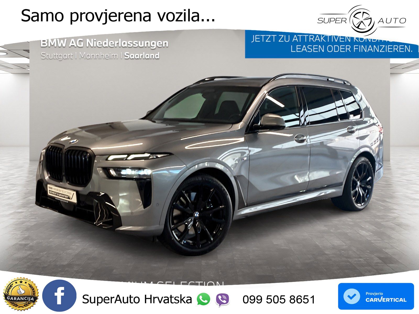 BMW X7 40d (352 KS) xDrive Steptronic M Sport