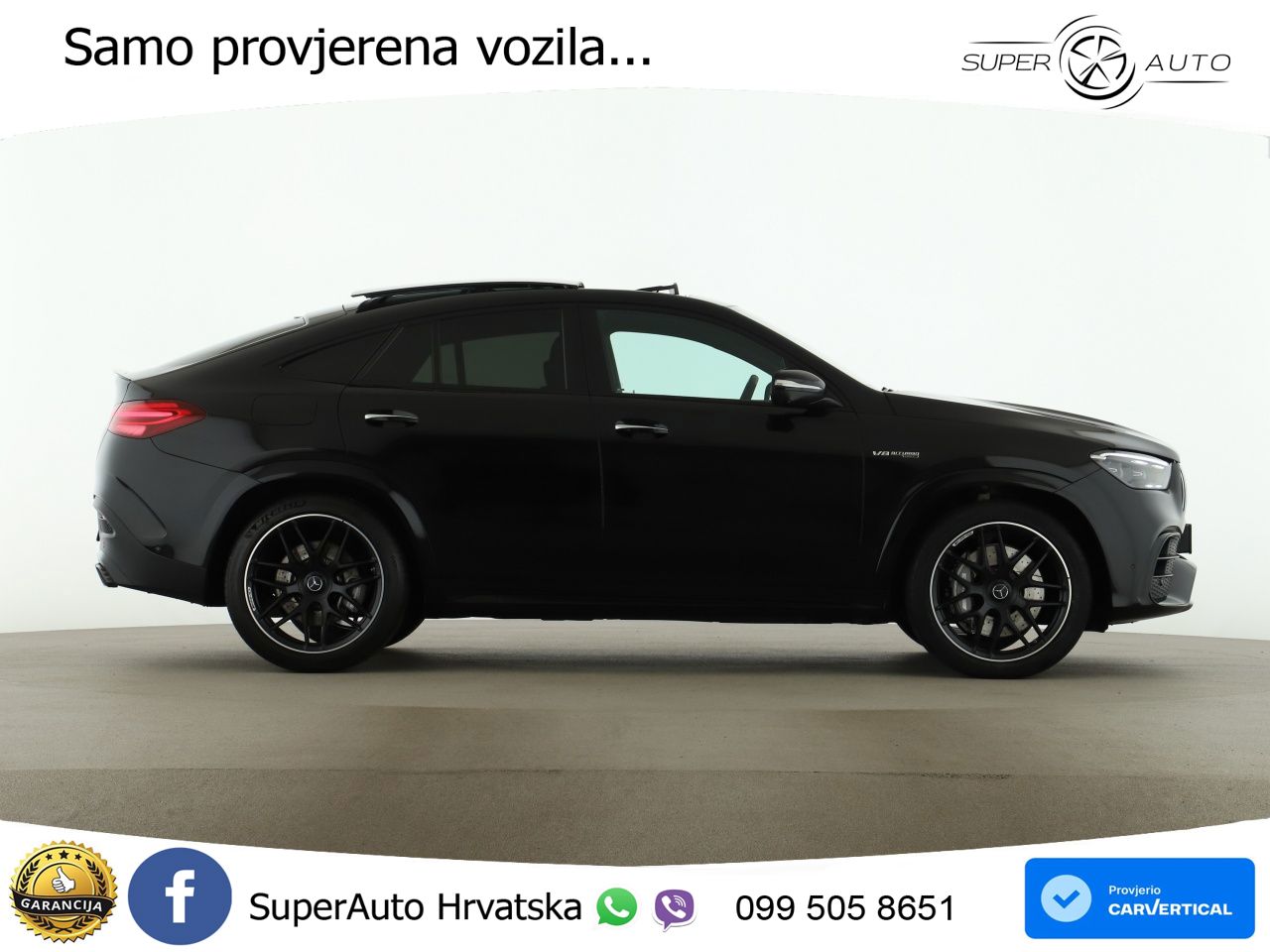 Mercedes AMG GLE Coupe 63 S V8 (612 KS) EQ Boost 4MATIC+ AMG SPEEDSHIFT TCT 9G LED+GR SJED+ACC