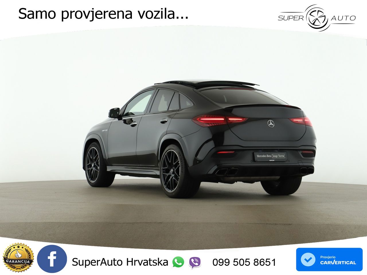 Mercedes AMG GLE Coupe 63 S V8 (612 KS) EQ Boost 4MATIC+ AMG SPEEDSHIFT TCT 9G LED+GR SJED+ACC