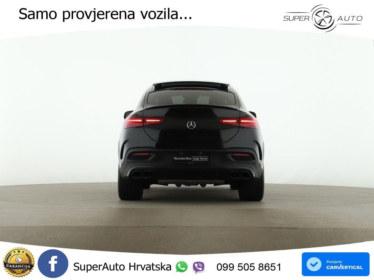 Mercedes AMG GLE Coupe 63 S V8 (612 KS) EQ Boost 4MATIC+ AMG SPEEDSHIFT TCT 9G LED+GR SJED+ACC