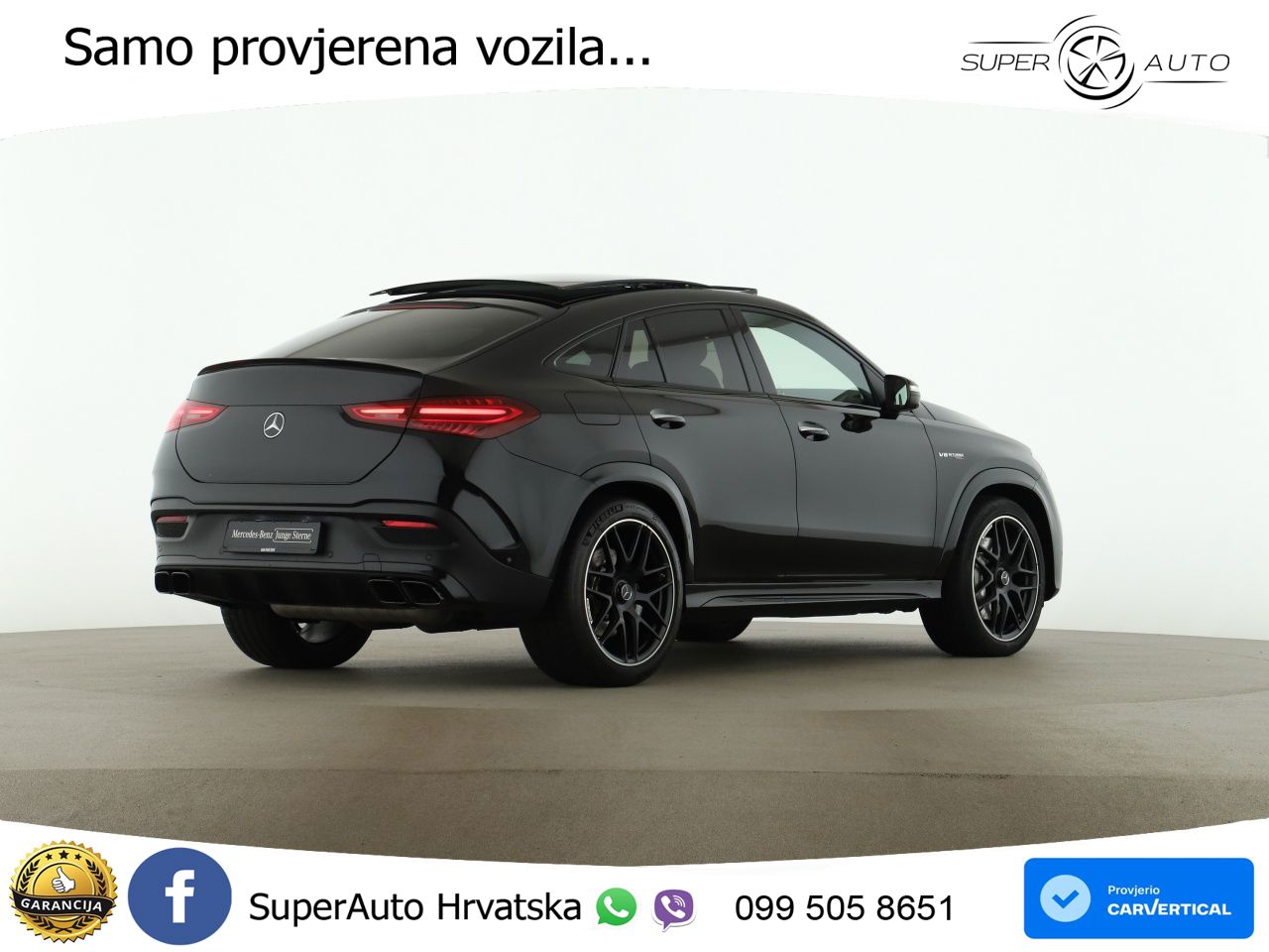 Mercedes AMG GLE Coupe 63 S V8 (612 KS) EQ Boost 4MATIC+ AMG SPEEDSHIFT TCT 9G LED+GR SJED+ACC