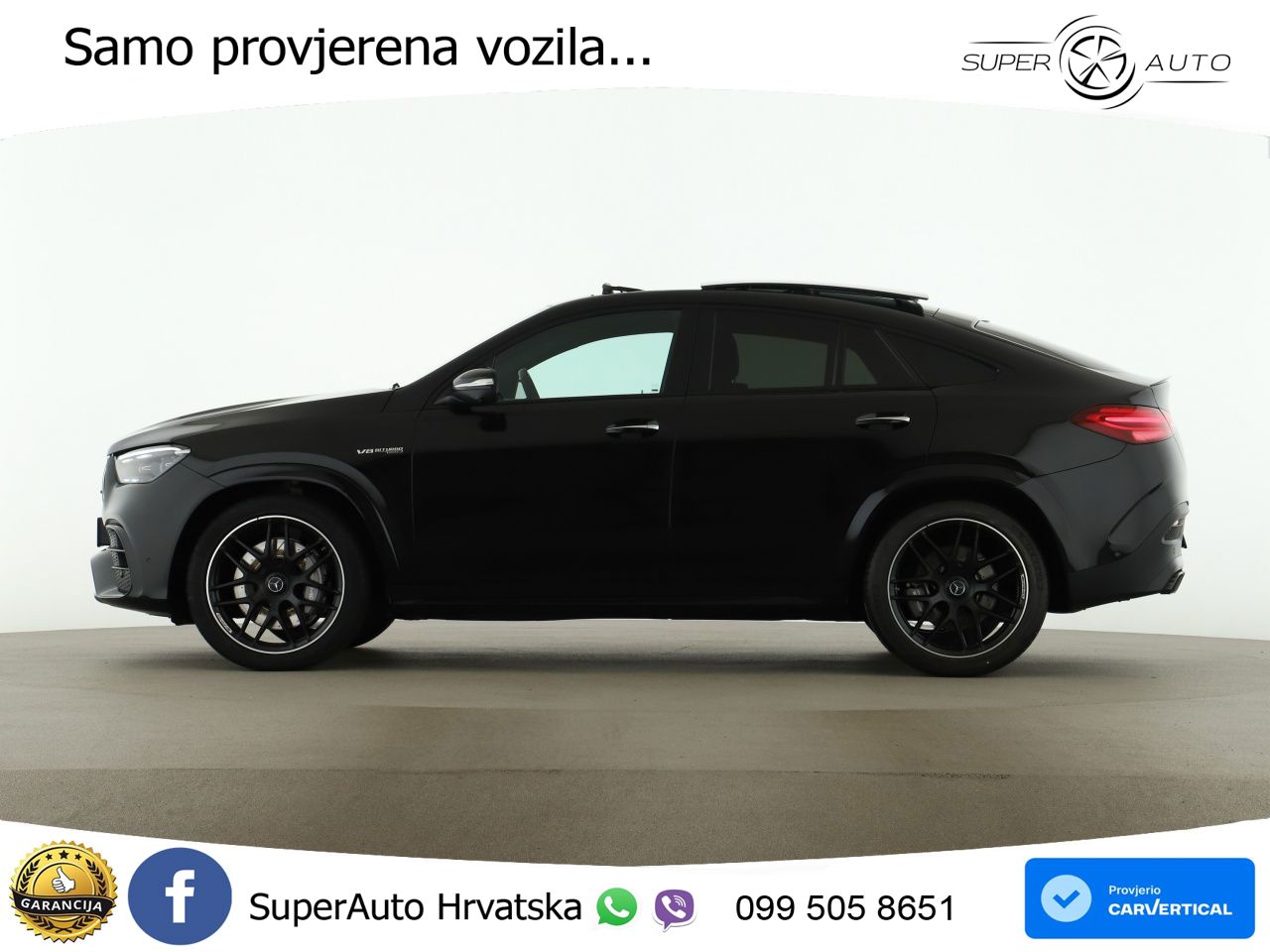Mercedes AMG GLE Coupe 63 S V8 (612 KS) EQ Boost 4MATIC+ AMG SPEEDSHIFT TCT 9G LED+GR SJED+ACC