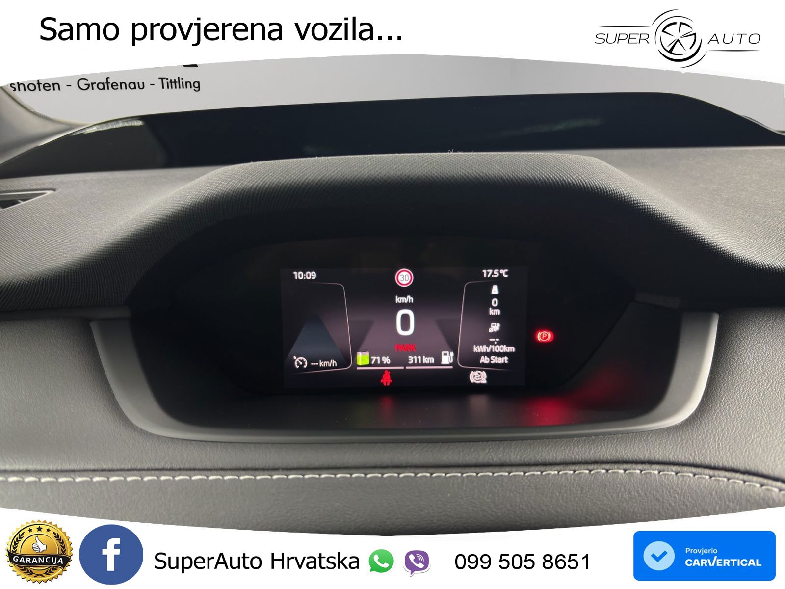 Škoda Enyaq iV 80x 82 kWh (265 KS) AWD SportLine LED+GR SJED+ACC