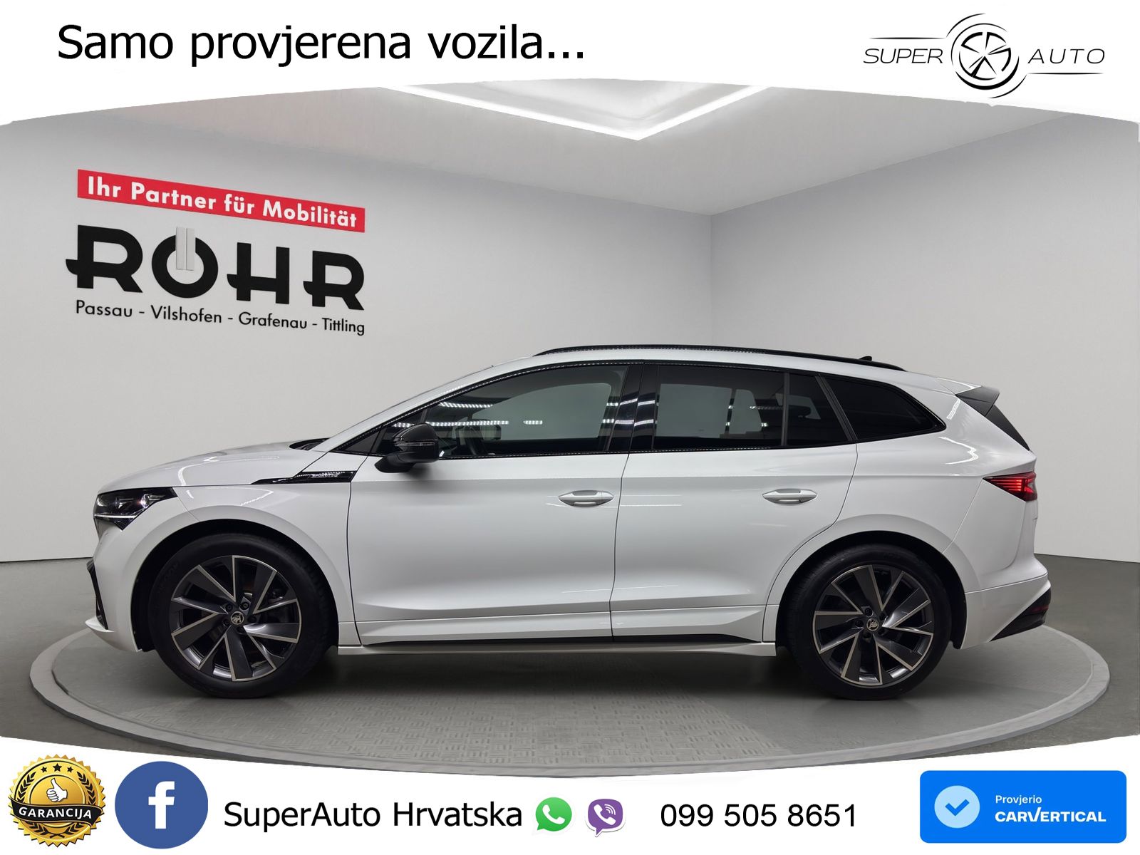 Škoda Enyaq iV 80x 82 kWh (265 KS) AWD SportLine LED+GR SJED+ACC