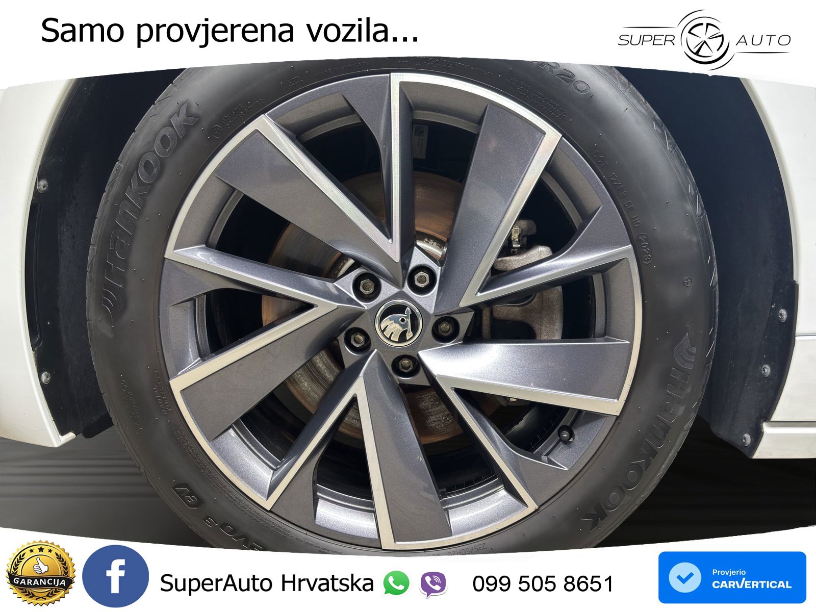 Škoda Enyaq iV 80x 82 kWh (265 KS) AWD SportLine LED+GR SJED+ACC