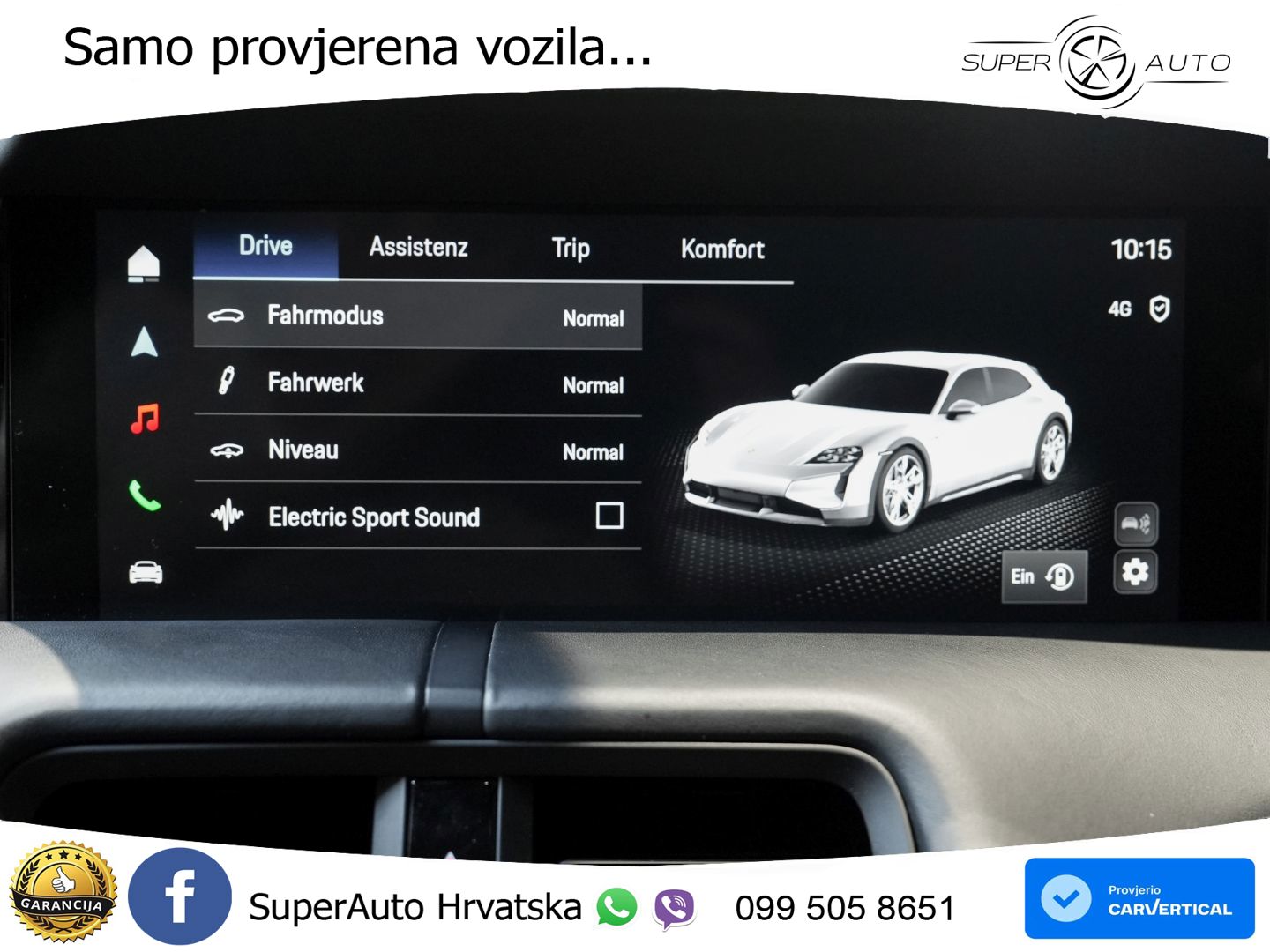 Porsche Taycan Cross Turismo 4S 105 kWh (598 KS)