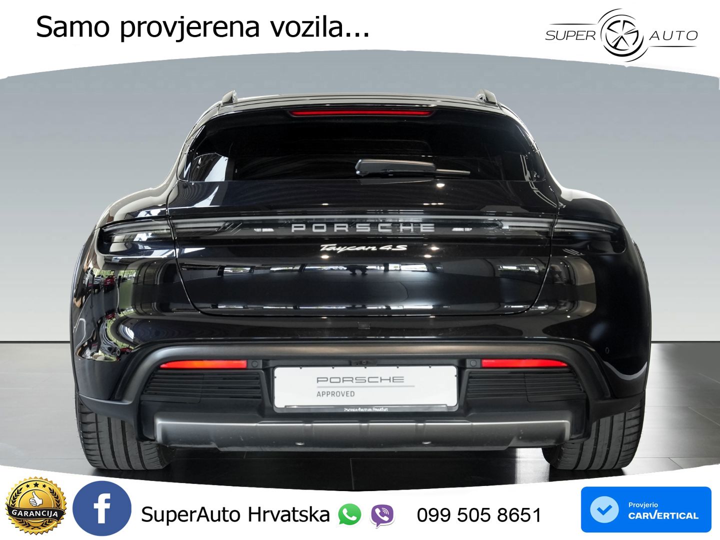 Porsche Taycan Cross Turismo 4S 105 kWh (598 KS)