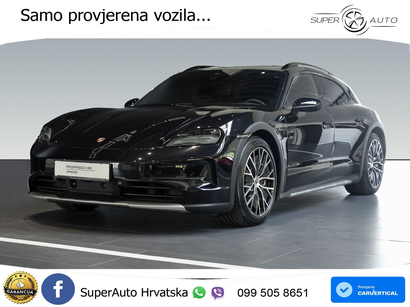 Porsche Taycan Cross Turismo 4S 105 kWh (598 KS)