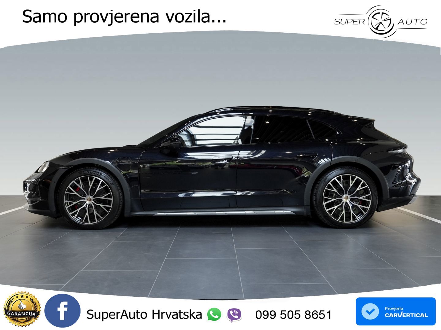 Porsche Taycan Cross Turismo 4S 105 kWh (598 KS)