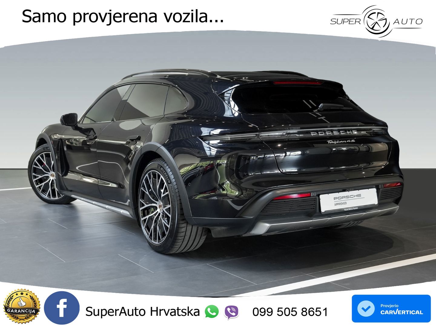 Porsche Taycan Cross Turismo 4S 105 kWh (598 KS)
