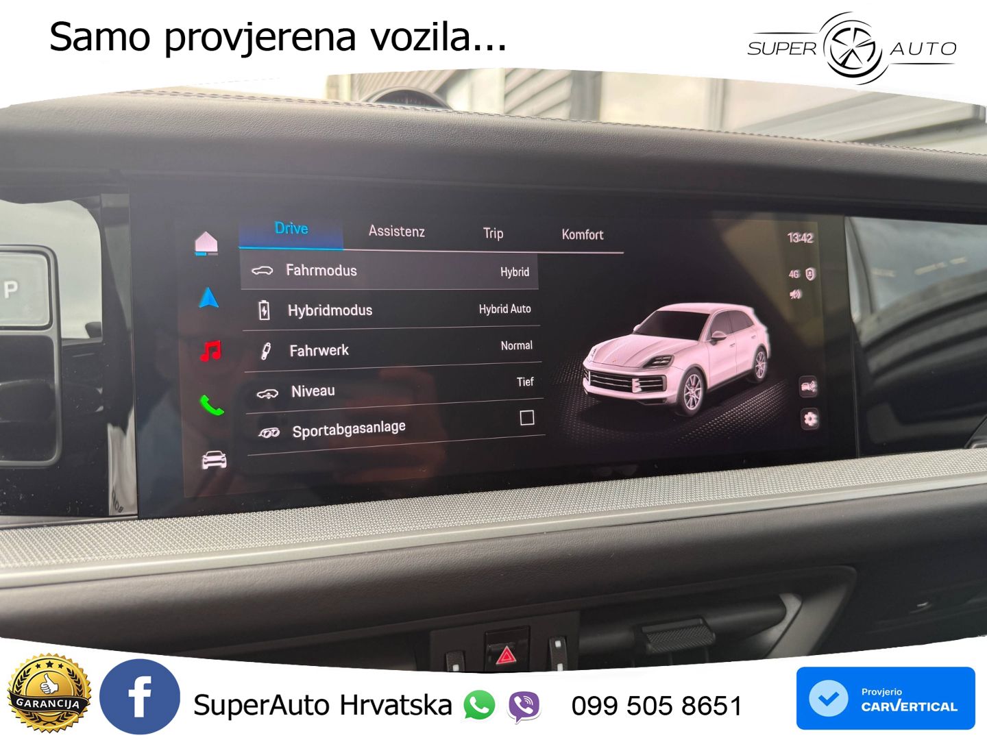Porsche Cayenne S 3.0 V6 (519 KS) E-Hybrid Tiptronic S