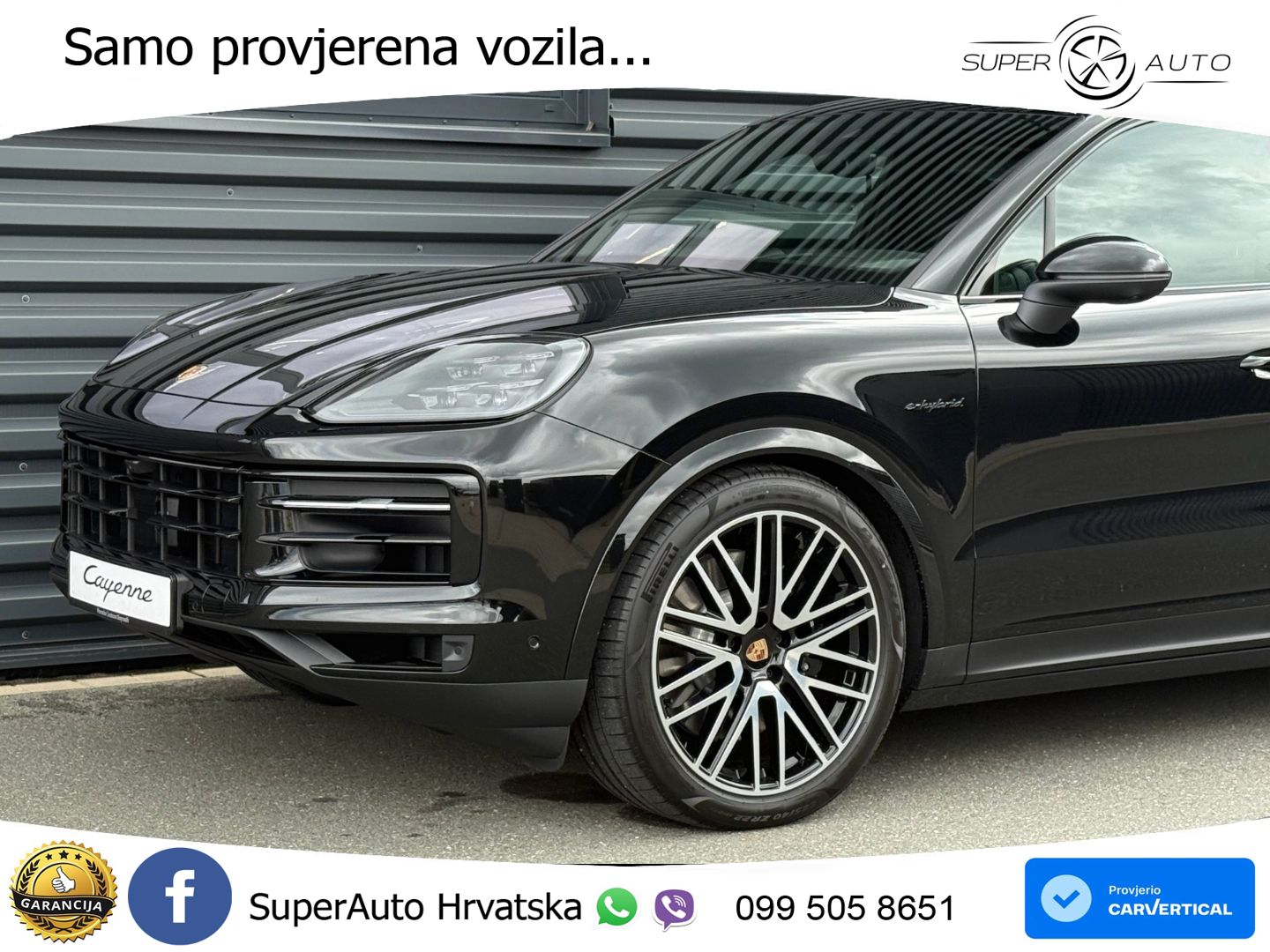 Porsche Cayenne S 3.0 V6 (519 KS) E-Hybrid Tiptronic S