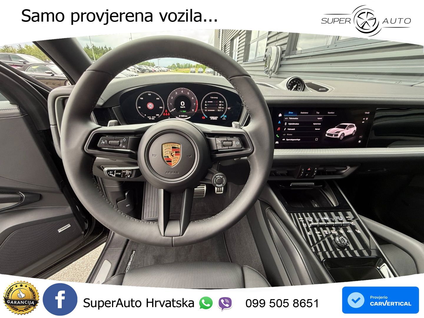Porsche Cayenne S 3.0 V6 (519 KS) E-Hybrid Tiptronic S