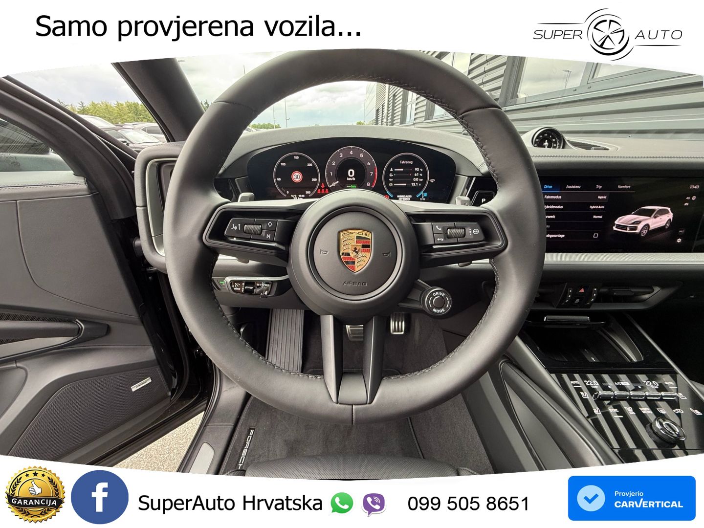 Porsche Cayenne S 3.0 V6 (519 KS) E-Hybrid Tiptronic S