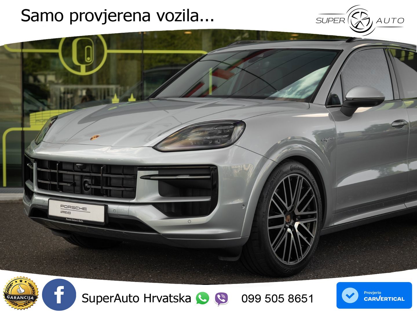 Porsche Cayenne 3.0 V6 (470 KS) E-Hybrid Tiptronic S