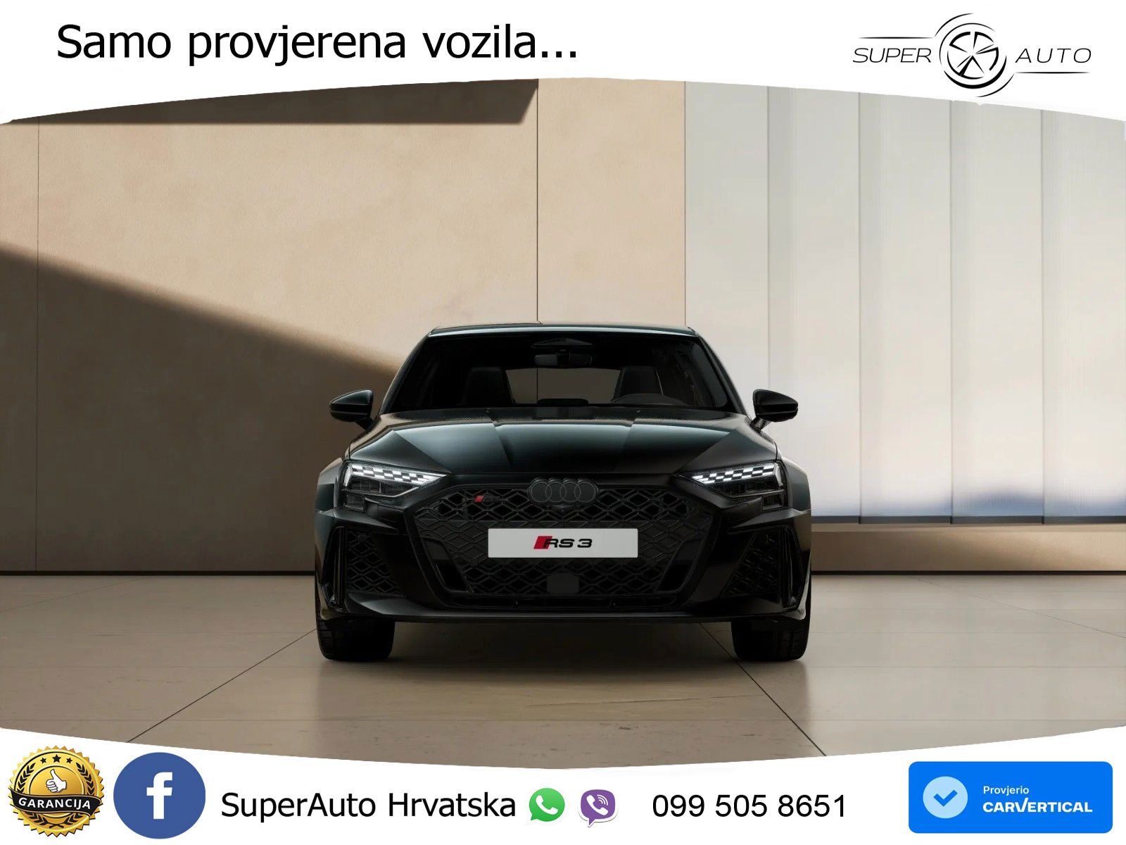 Audi RS3 Sedan 2.5 TFSI (400 KS) quattro S tronic LED+GR SJED+ACC