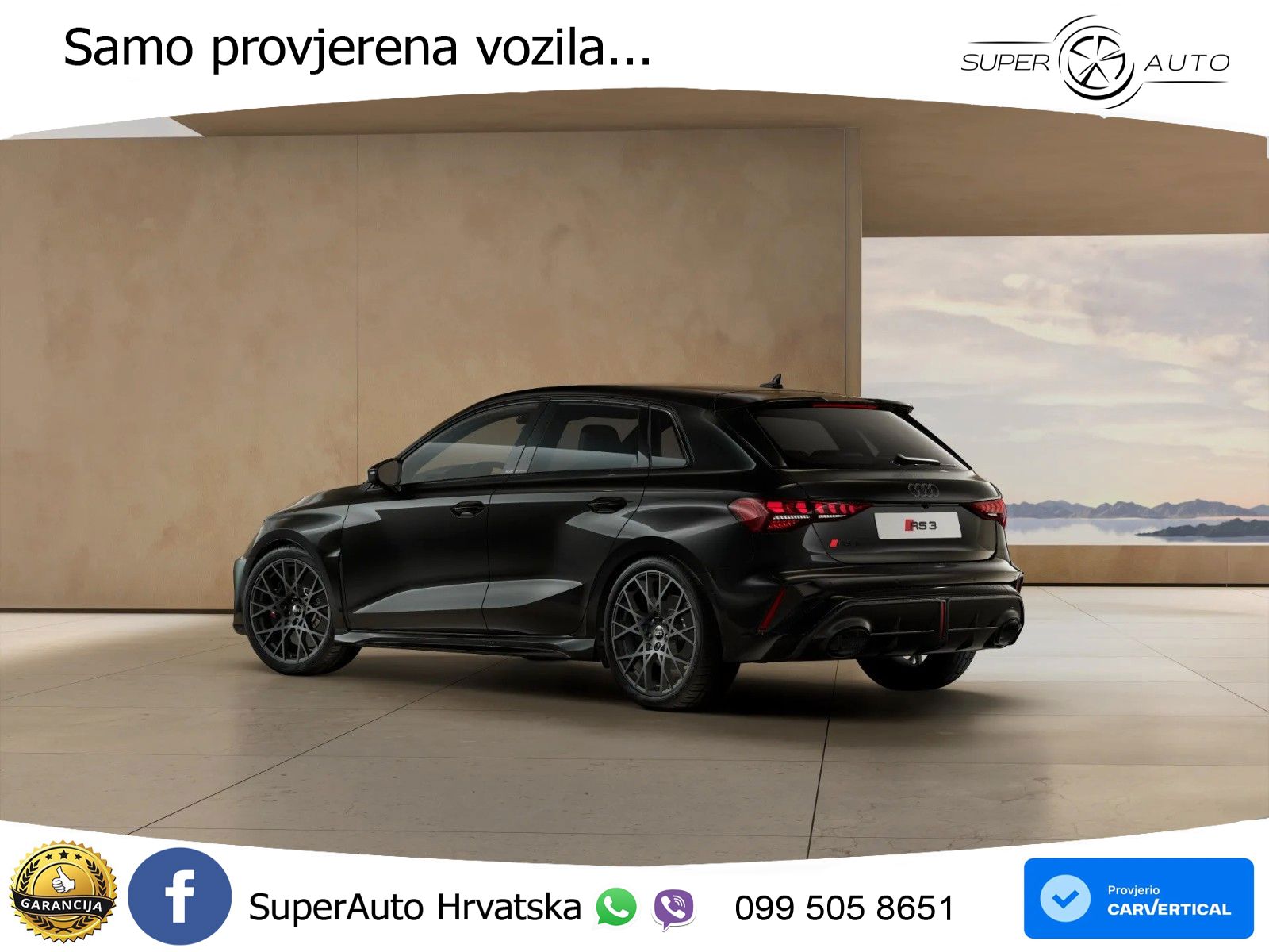 Audi RS3 Sedan 2.5 TFSI (400 KS) quattro S tronic LED+GR SJED+ACC