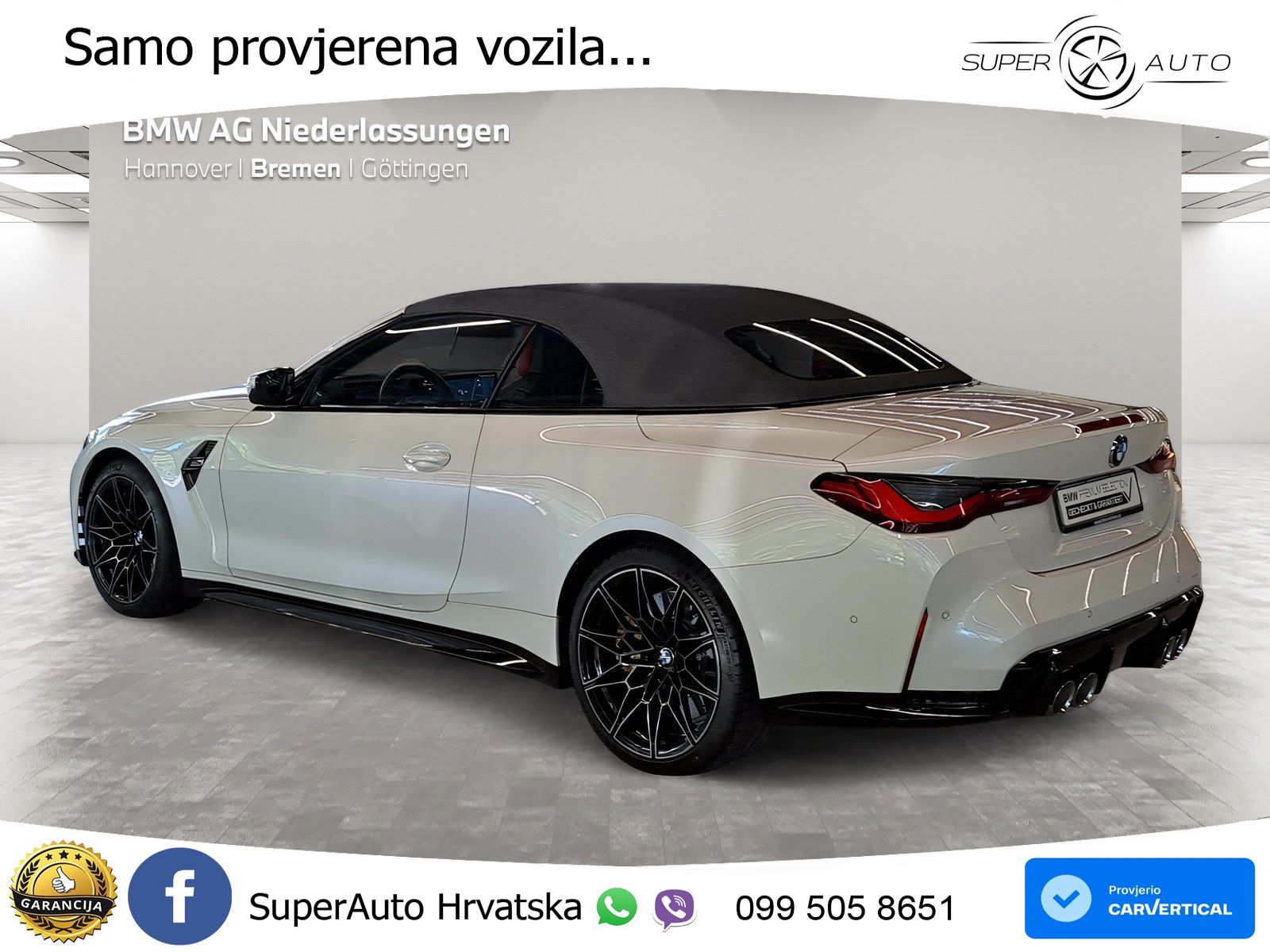 BMW M4 Convertible Competition 3.0 (510 KS) xDrive Steptronic