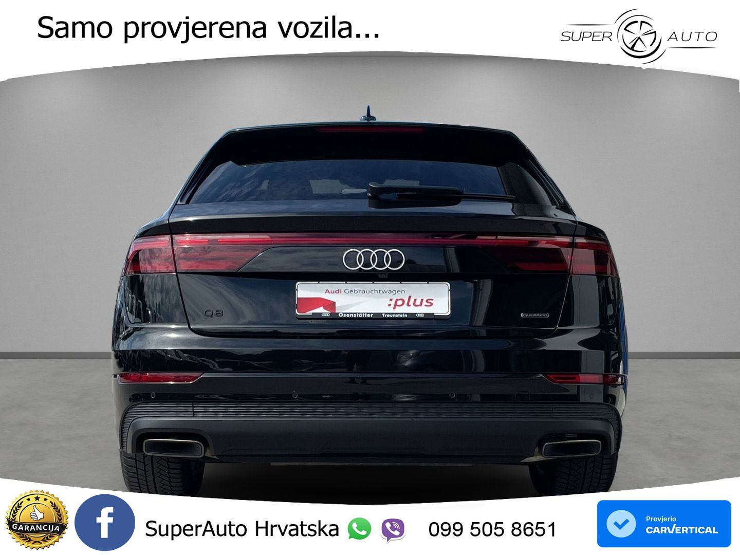 Audi Q8 50 TDI V6 (286 KS) quattro Tiptronic