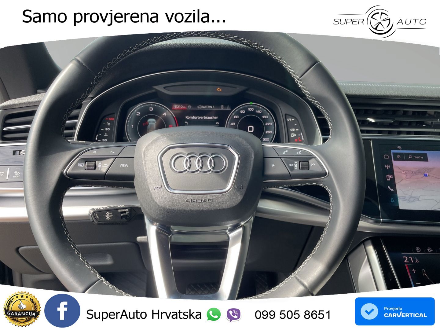 Audi Q8 50 TDI V6 (286 KS) quattro Tiptronic