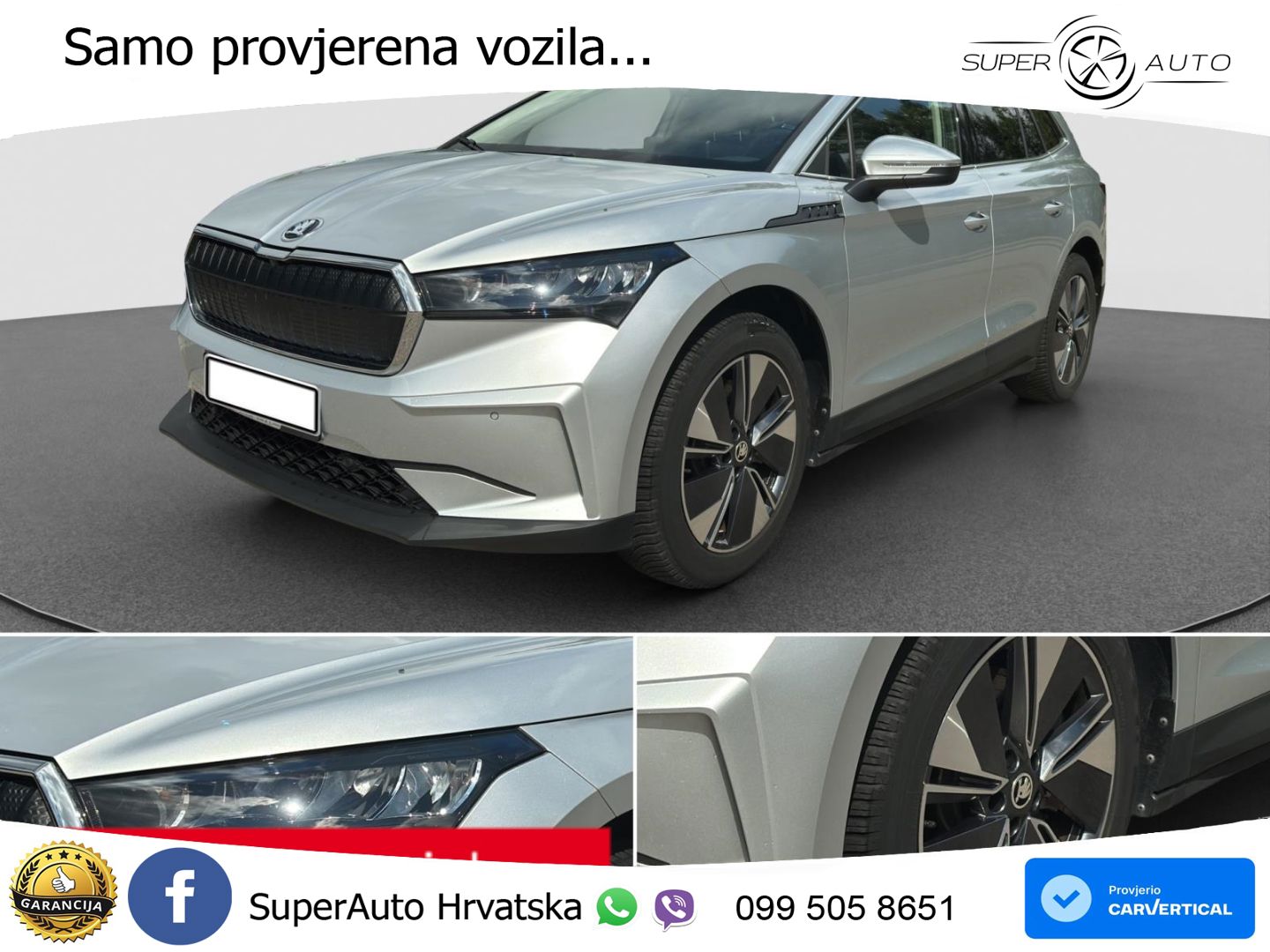 Škoda Enyaq iV 85x 82 kWh (286 KS) AWD