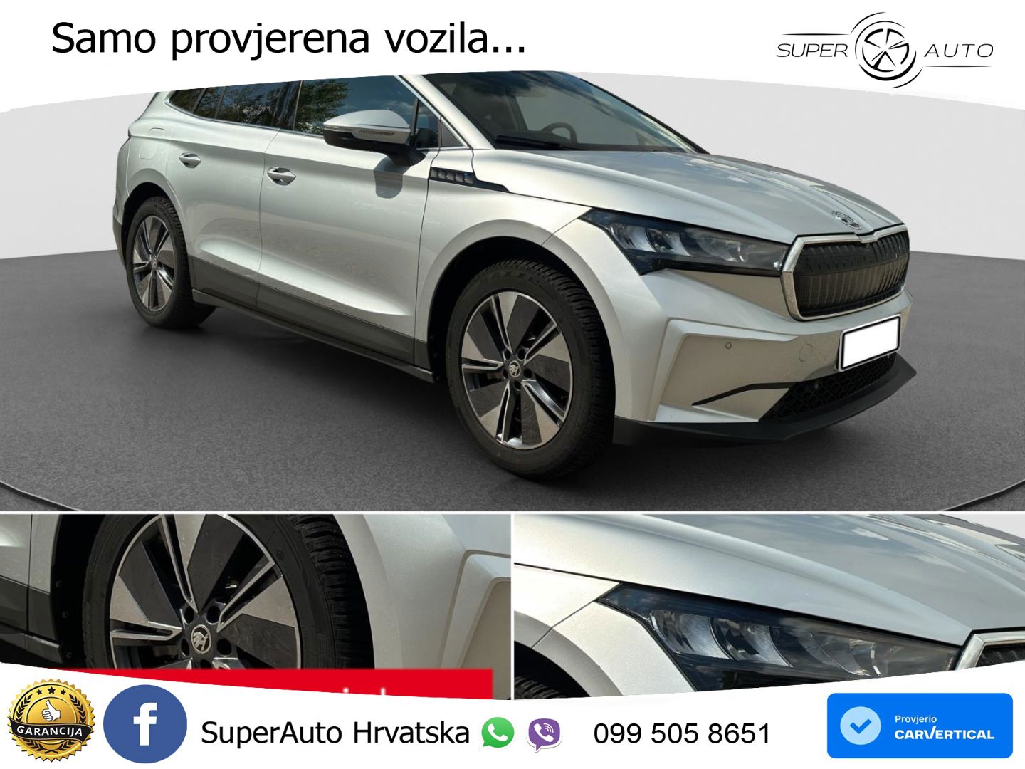 Škoda Enyaq iV 85x 82 kWh (286 KS) AWD