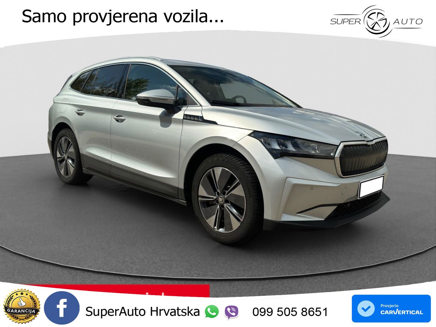 Škoda Enyaq iV 85x 82 kWh (286 KS) AWD
