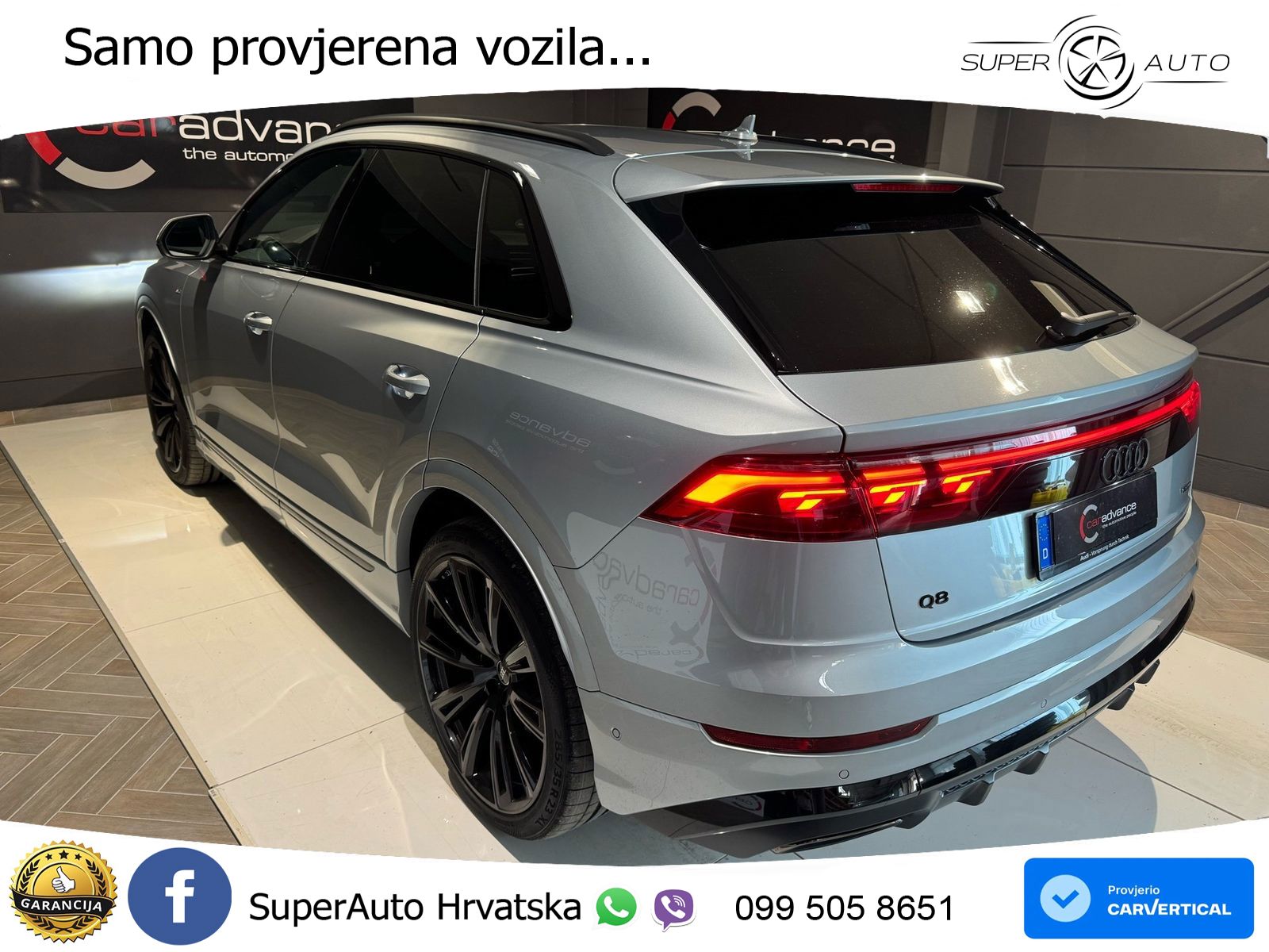 Audi Q8 50 TDI V6 (286 KS) quattro Tiptronic
