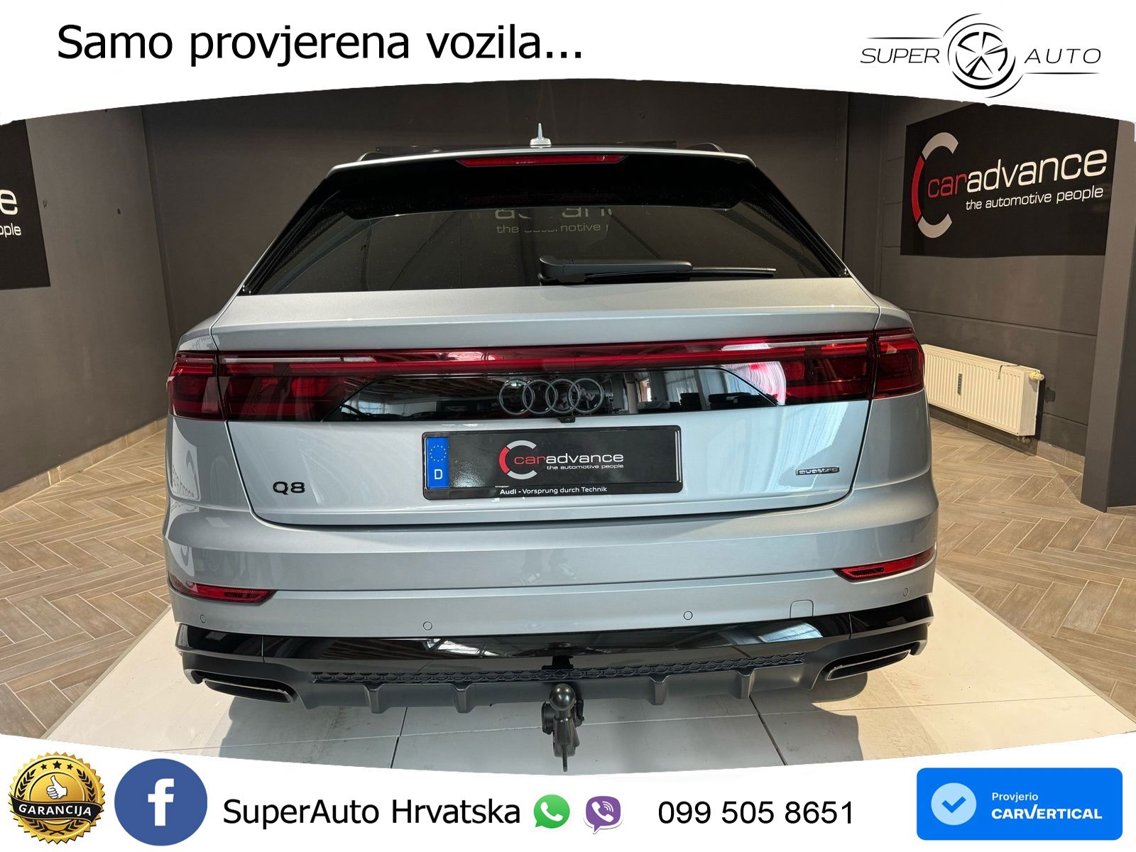 Audi Q8 50 TDI V6 (286 KS) quattro Tiptronic