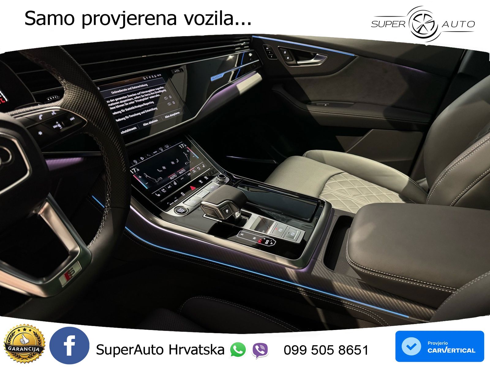 Audi Q8 50 TDI V6 (286 KS) quattro Tiptronic