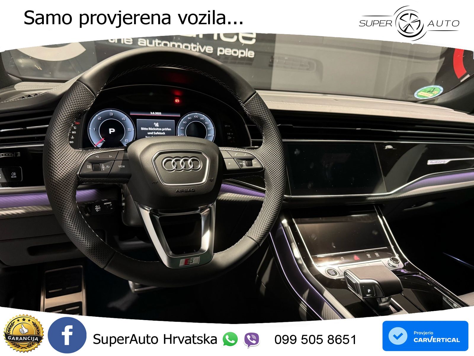 Audi Q8 50 TDI V6 (286 KS) quattro Tiptronic