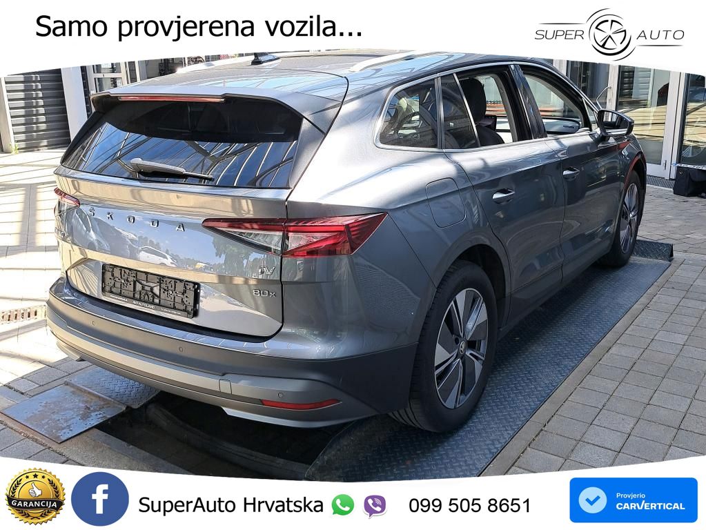 Škoda Enyaq iV 80x 82 kWh (265 KS) AWD Loft LED+GR SJED+ACC