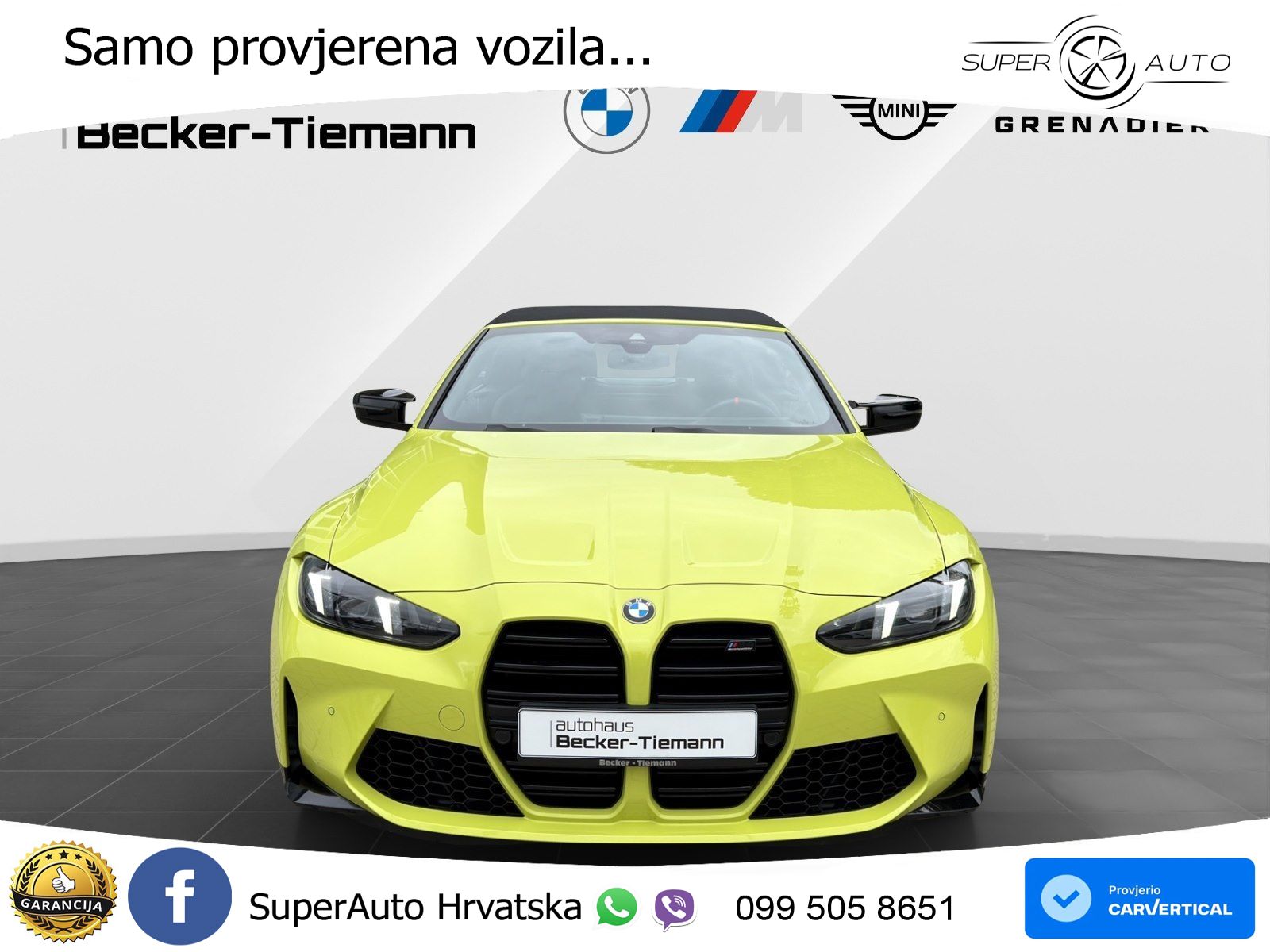 BMW M4 Convertible Competition 3.0 (530 KS) xDrive Steptronic