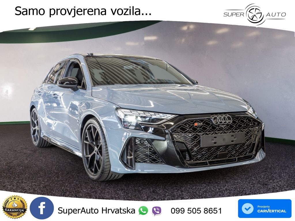 Audi RS3 Sportback 2.5 TFSI (400 KS) quattro S tronic LED+GR SJED+ACC