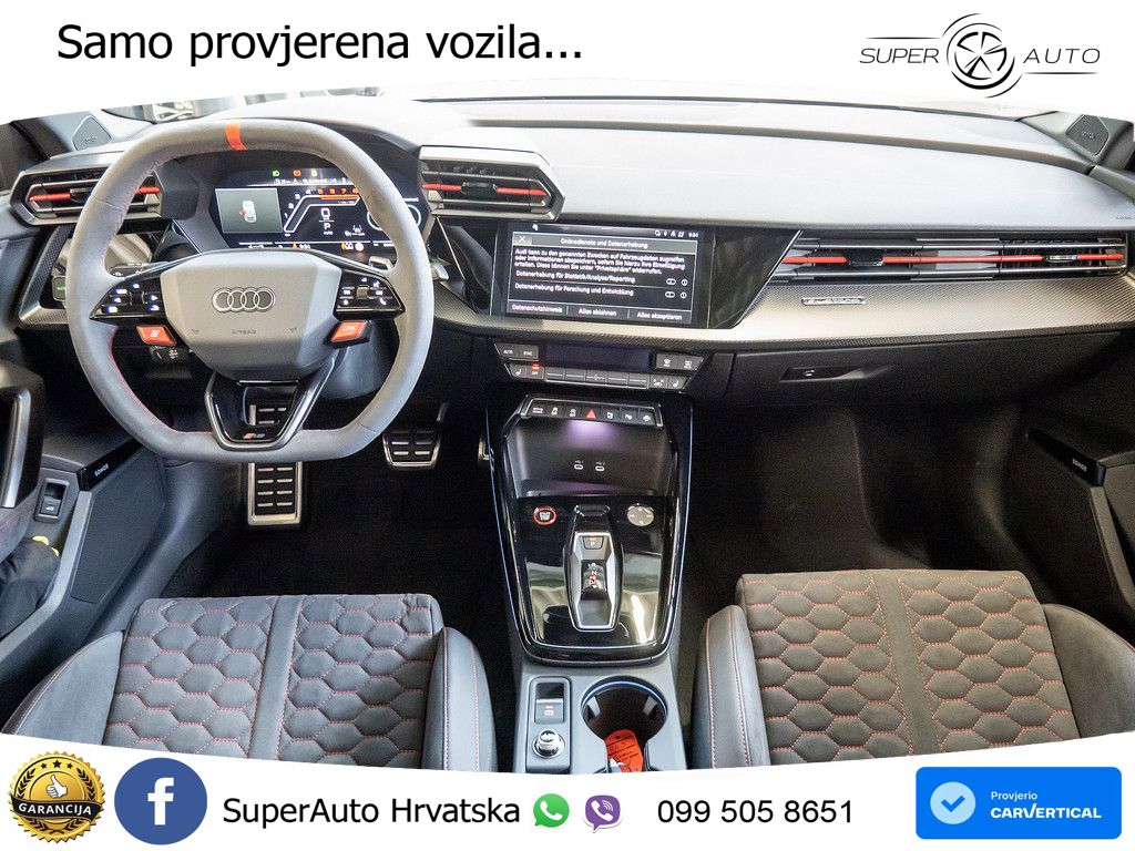 Audi RS3 Sportback 2.5 TFSI (400 KS) quattro S tronic LED+GR SJED+ACC