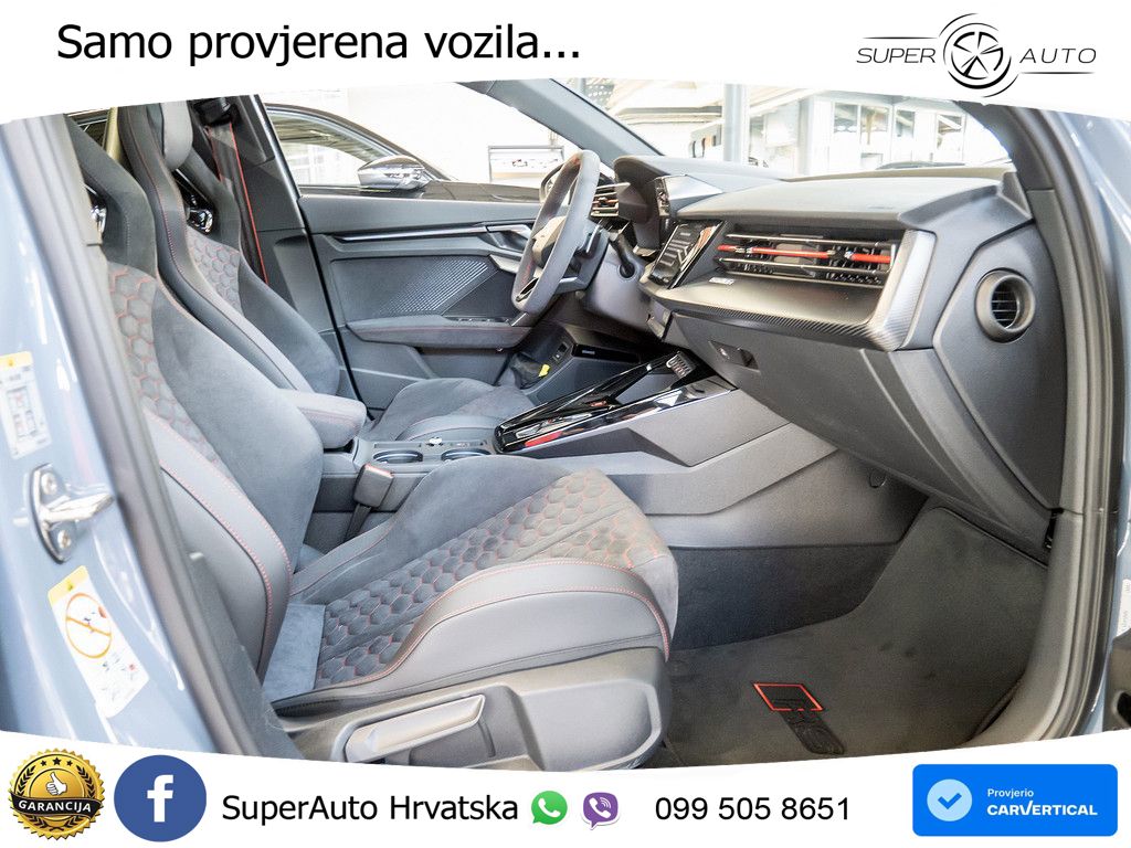 Audi RS3 Sportback 2.5 TFSI (400 KS) quattro S tronic LED+GR SJED+ACC
