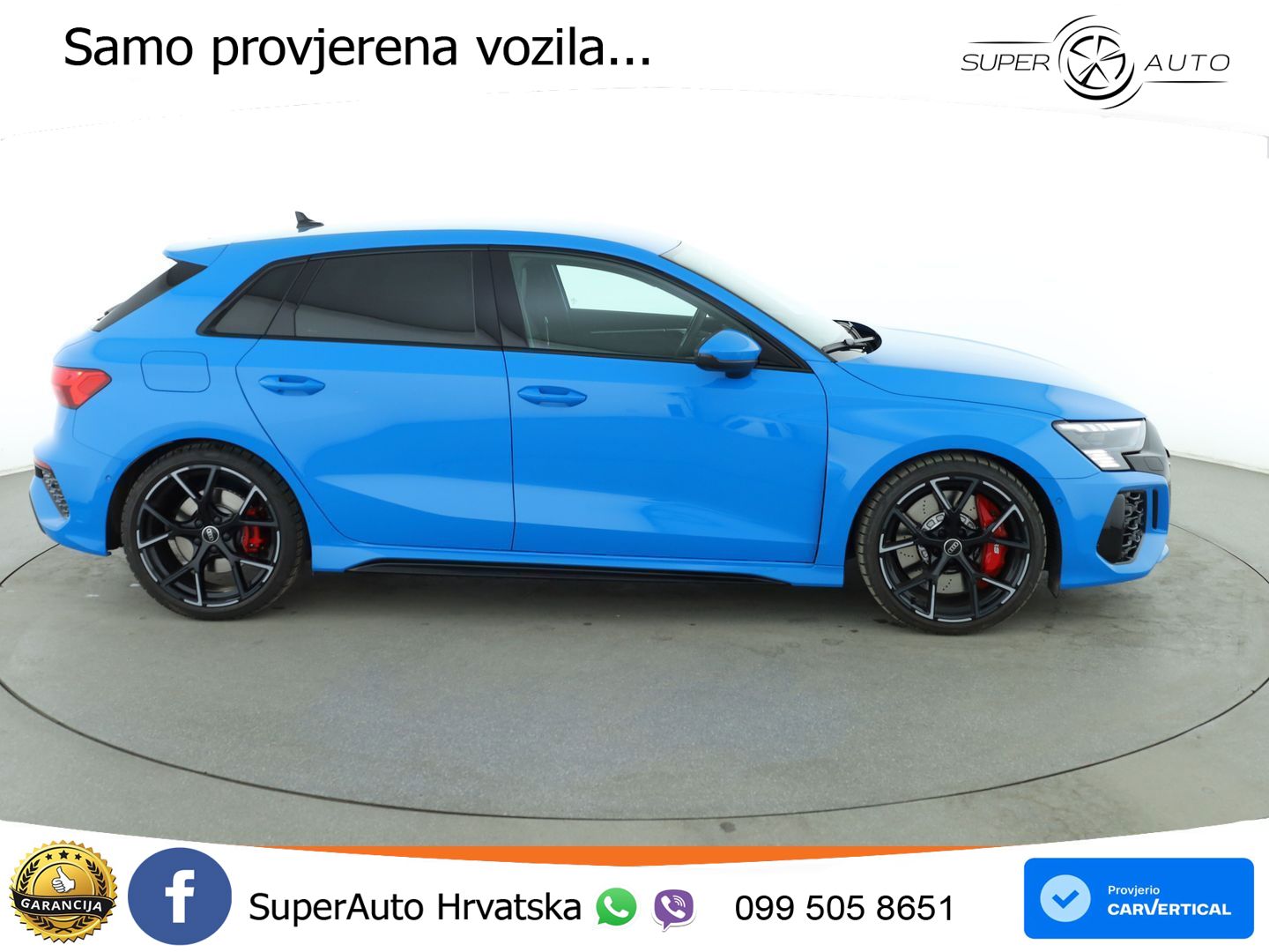Audi RS3 Sportback 2.5 TFSI (400 KS) quattro S tronic LED+GR SJED+ACC