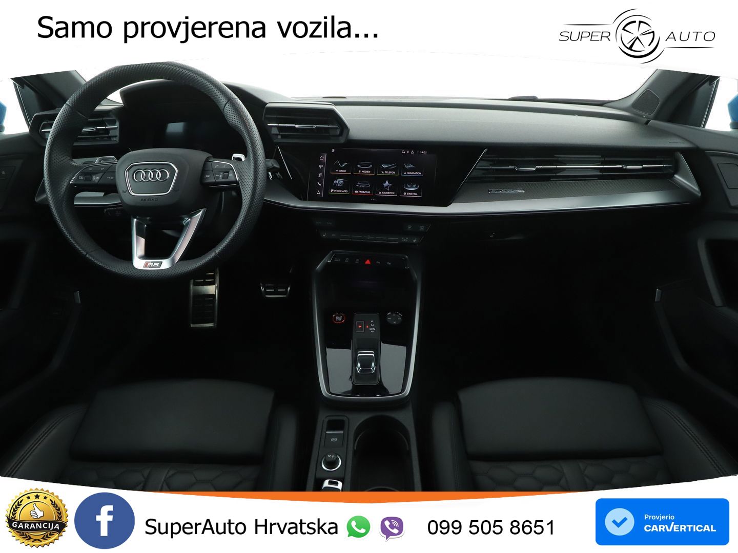 Audi RS3 Sportback 2.5 TFSI (400 KS) quattro S tronic LED+GR SJED+ACC