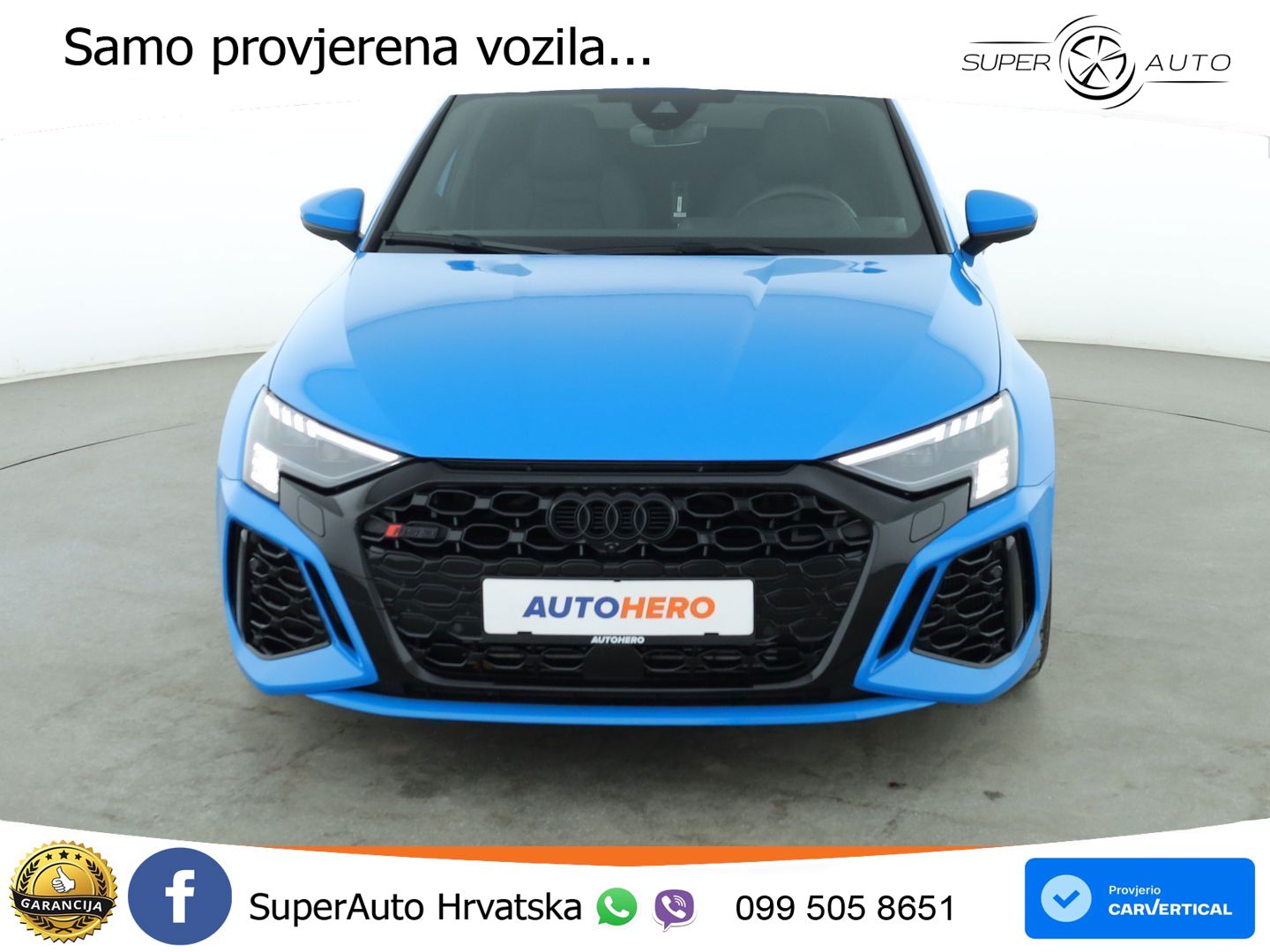 Audi RS3 Sportback 2.5 TFSI (400 KS) quattro S tronic LED+GR SJED+ACC