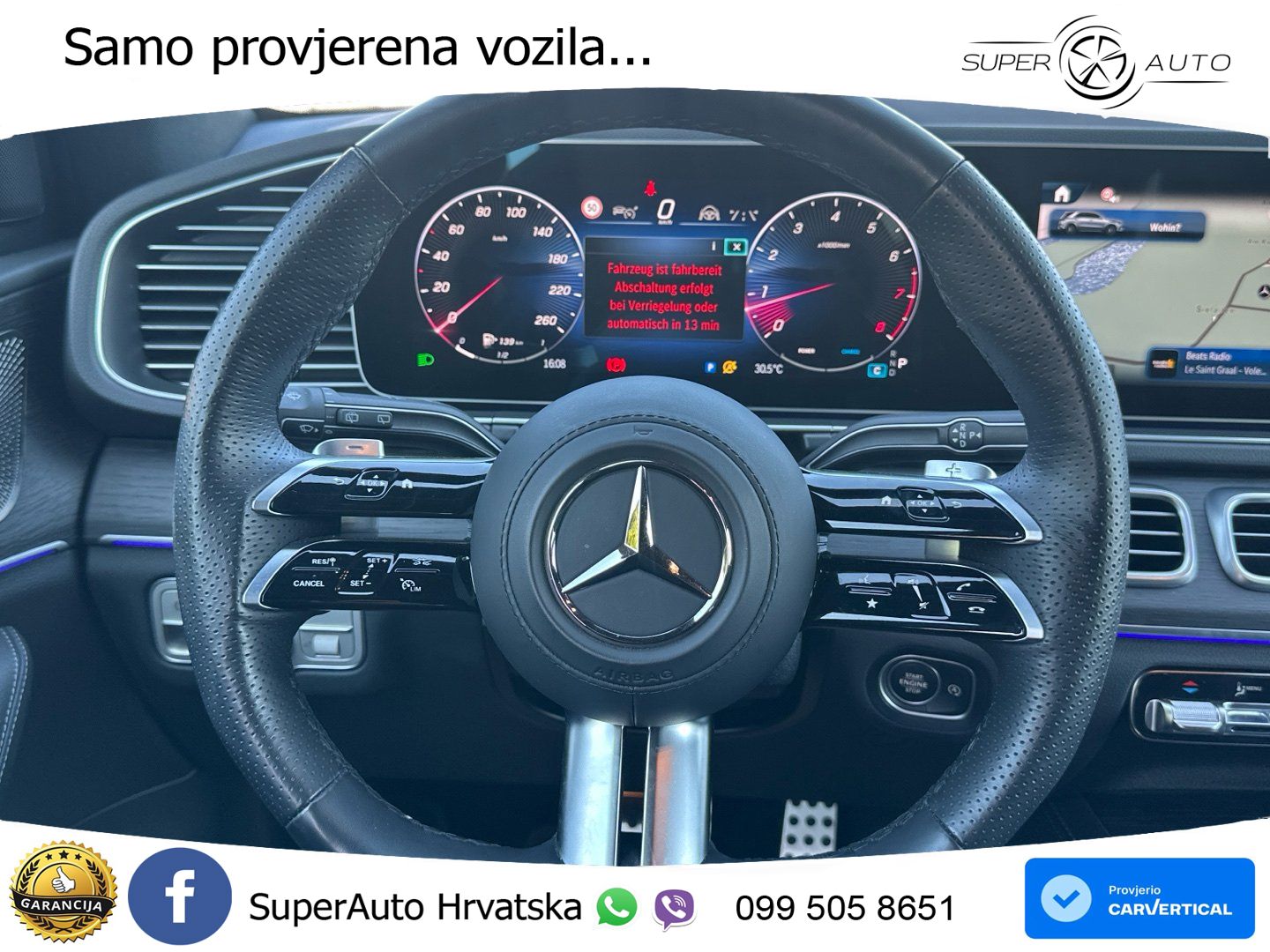 Mercedes GLE 450 3.0 (381 KS) EQ Boost 4MATIC 9G-TRONIC AMG LED+GR SJED+ACC
