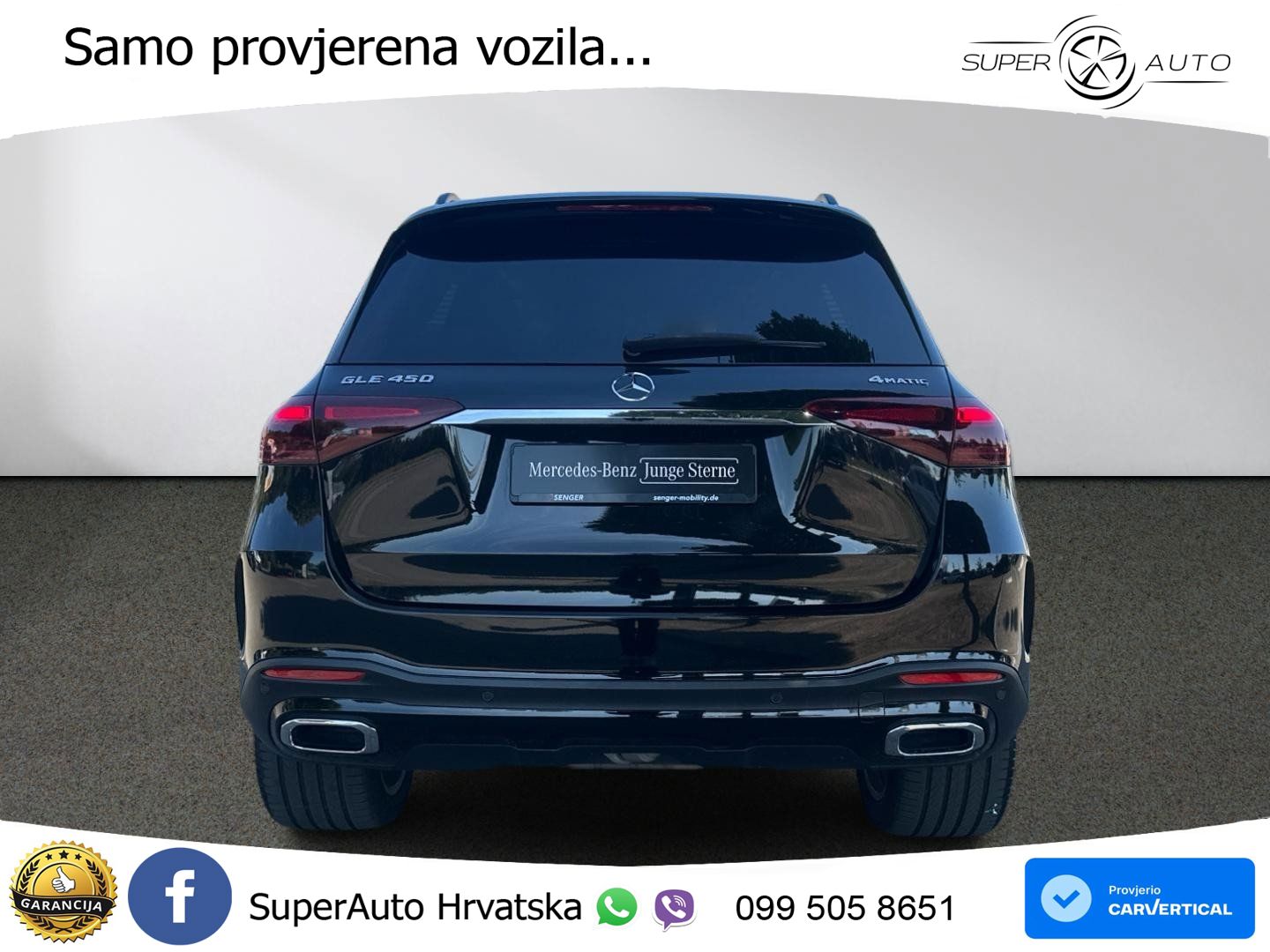 Mercedes GLE 450 3.0 (381 KS) EQ Boost 4MATIC 9G-TRONIC AMG LED+GR SJED+ACC