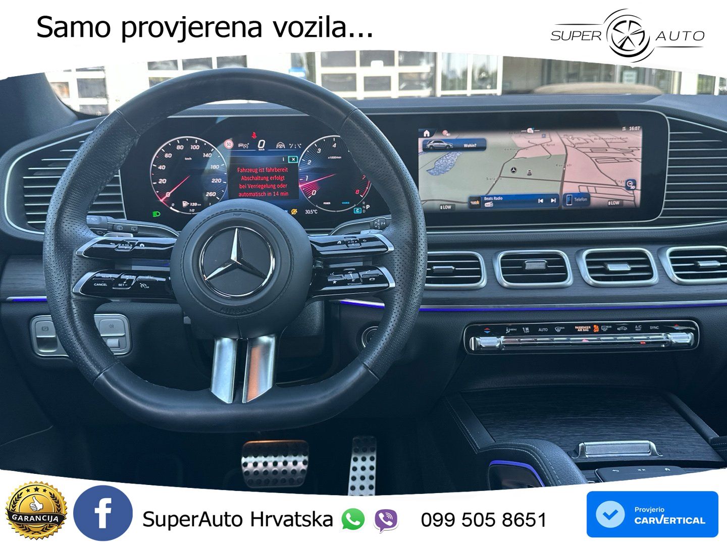 Mercedes GLE 450 3.0 (381 KS) EQ Boost 4MATIC 9G-TRONIC AMG LED+GR SJED+ACC