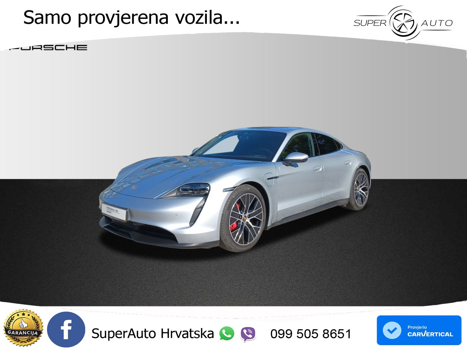 Porsche Taycan 4S Performance Plus 93.4 kWh (571 KS)