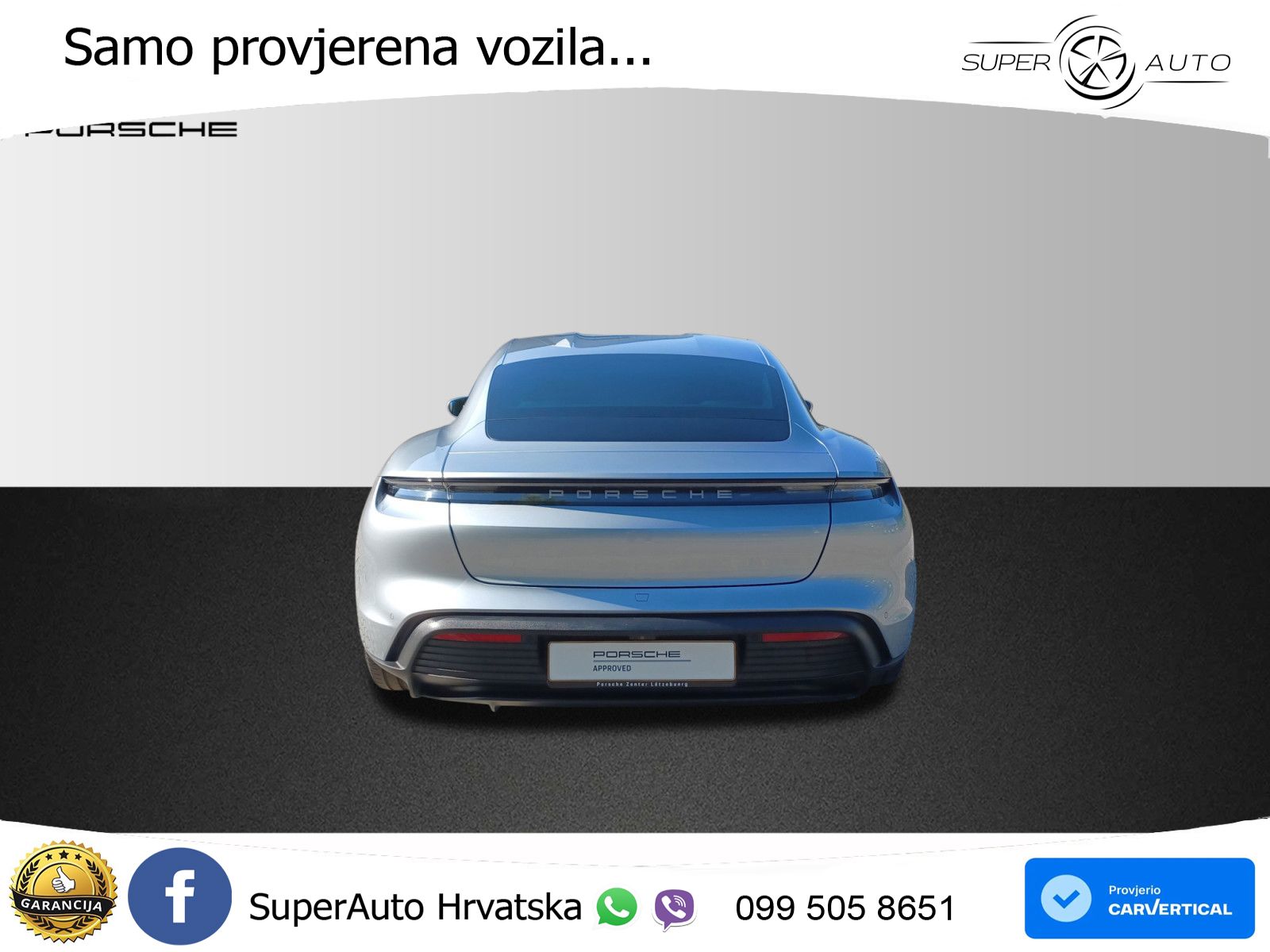 Porsche Taycan 4S Performance Plus 93.4 kWh (571 KS)
