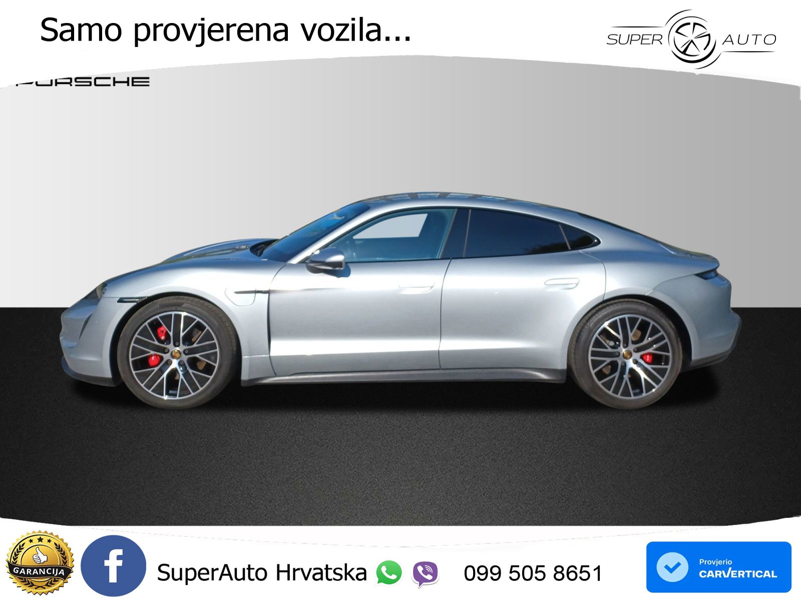 Porsche Taycan 4S Performance Plus 93.4 kWh (571 KS)