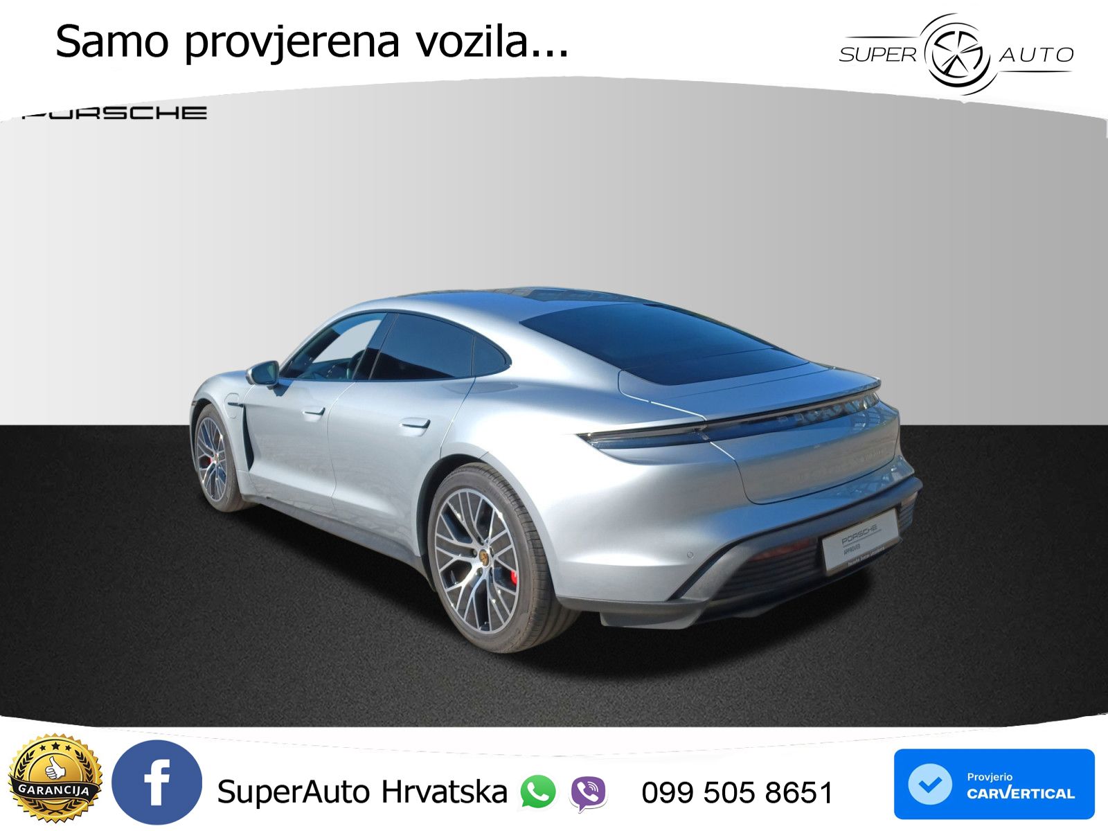 Porsche Taycan 4S Performance Plus 93.4 kWh (571 KS)