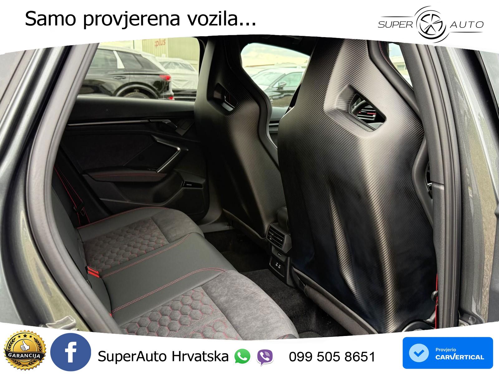 Audi RS3 Sedan 2.5 TFSI (400 KS) quattro S tronic LED+GR SJED+ACC