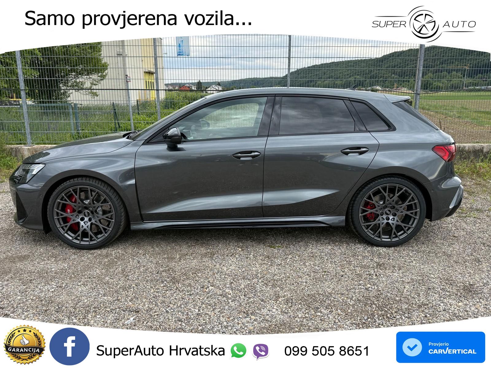 Audi RS3 Sedan 2.5 TFSI (400 KS) quattro S tronic LED+GR SJED+ACC