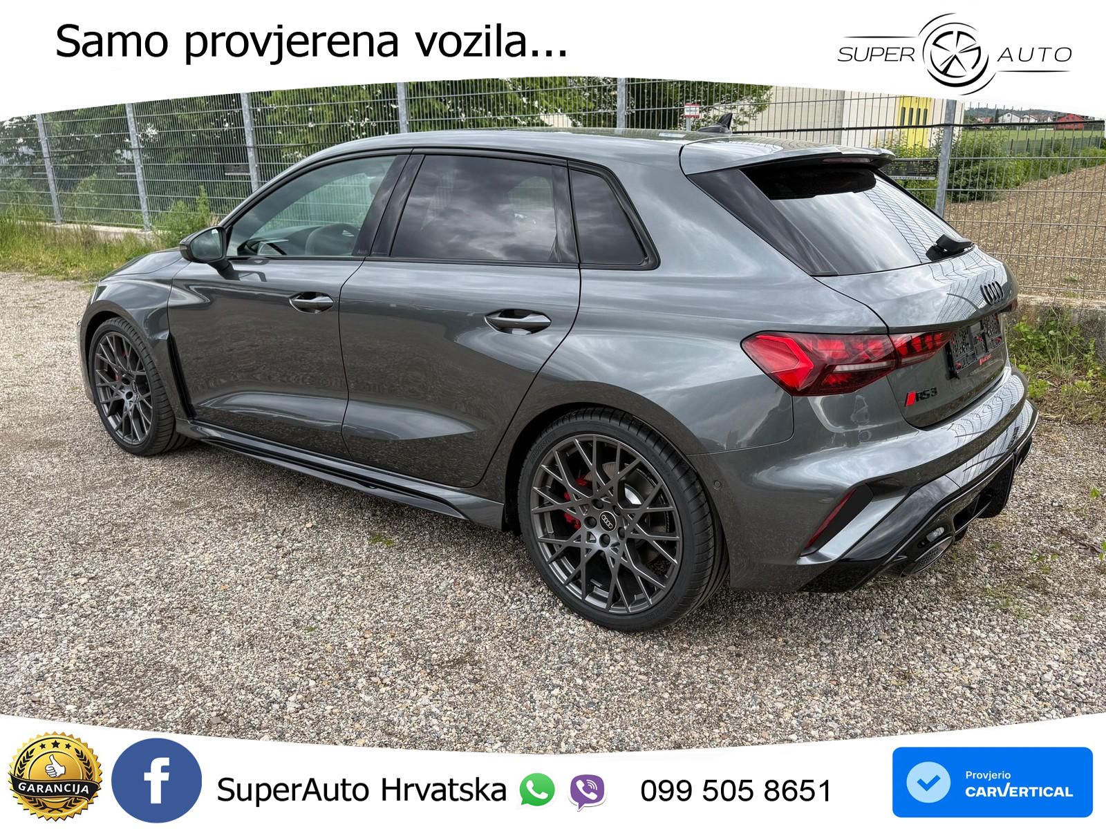 Audi RS3 Sedan 2.5 TFSI (400 KS) quattro S tronic LED+GR SJED+ACC