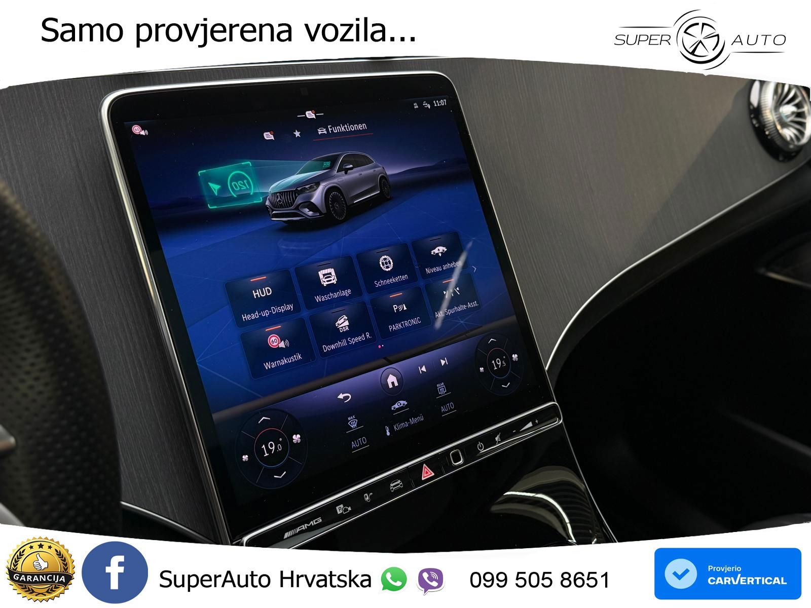 Mercedes EQE SUV AMG 43 100 kWh (476 KS) 4MATIC ACC+HEAD+GR SJED+360+PANO